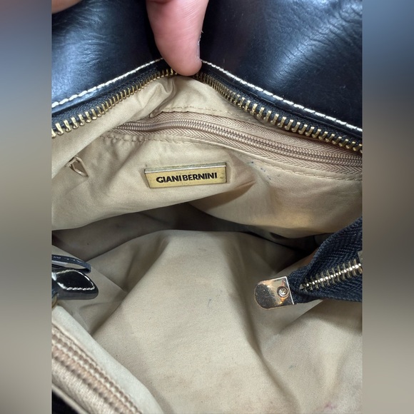 EUC Giani Bernini Tri-Color Glazed Handbag - Picture 9 of 9